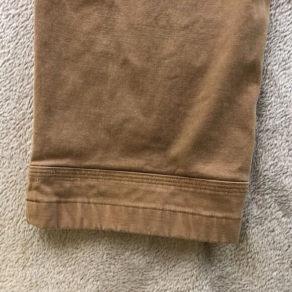 Duluth Mens Pants Size 40x30 Slim Fit Flex Ballroom Khaki Straight Casual Tan - Picture 13 of 16